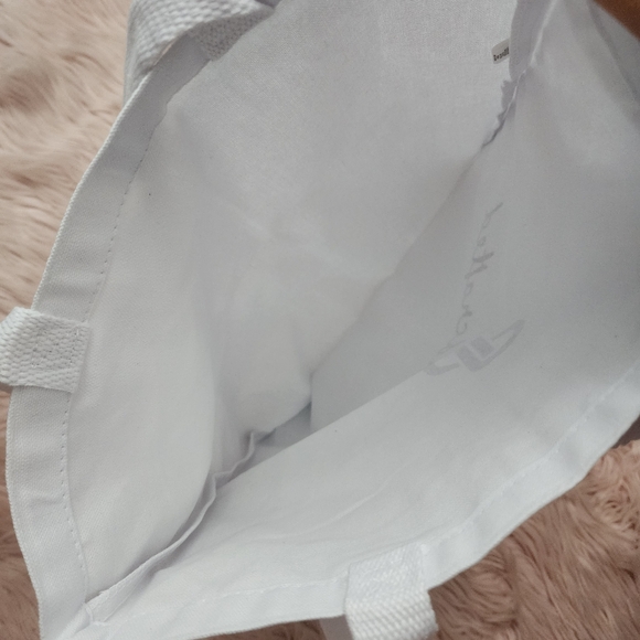 Poshmark @handcrafted canvas tote bag posh swag merch - Picture 6 of 7